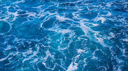 Sea Wave Water Abstract Background Designの写真素材