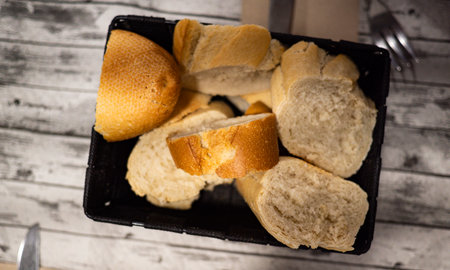 Bread Service at Restaurant
