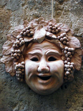 Dionysus maskの写真素材