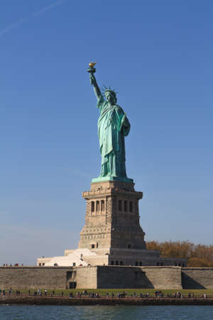 Statue of Liberty New Yorkの写真素材