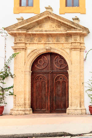 Church doorの写真素材