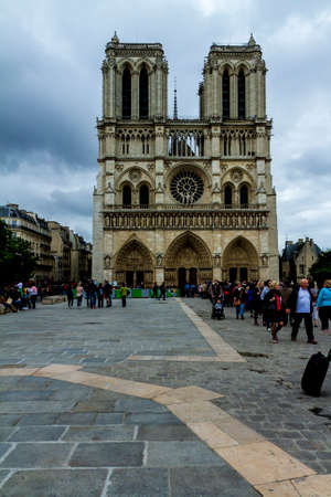 Notre dameのeditorial素材