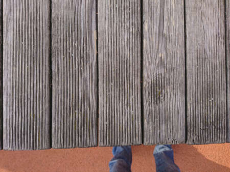 wooden board closeup photoの写真素材
