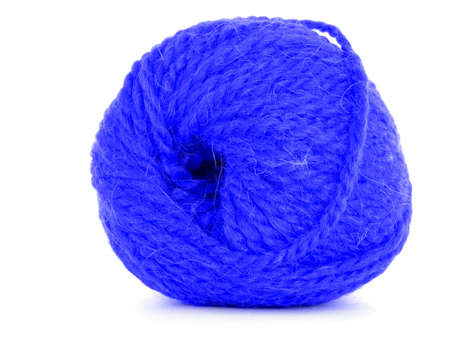 Clew of wool, braided skein