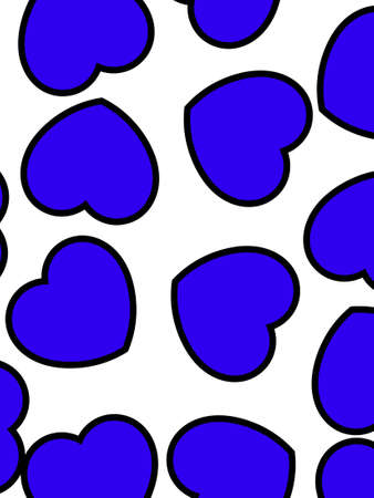 Romantic pattern for Saint Valentine's day, high definition decoration