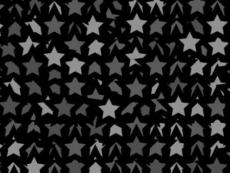Irregular pattern based on many shapes . christmas backdropの写真素材