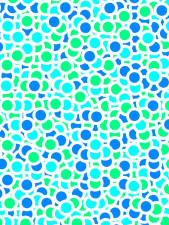 Round backgrounds and irregular texture for modern design