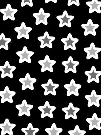 Star pattern based on random shapes . xmas decorationの写真素材