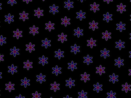 Party clearing composed of random aster. Amour illustration.の写真素材