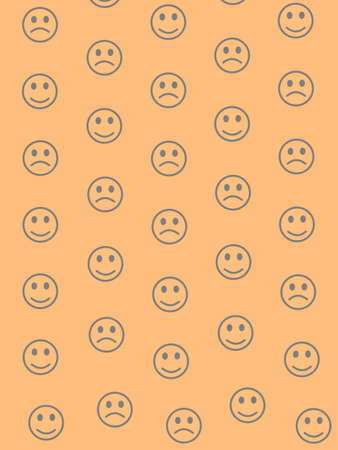 System design. Beautiful pattern. Crowd containing random shapes.の写真素材