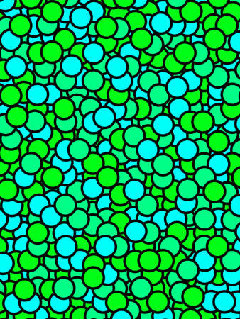 Orbs background and flat texture for modern concept