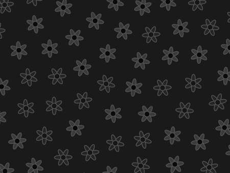 Holiday lea comprising blossoming osteospermum. Banner concept.の写真素材