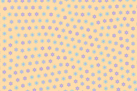 Beautiful mosaic composed of multiple tripleurospermum. Tenderness illustration.
