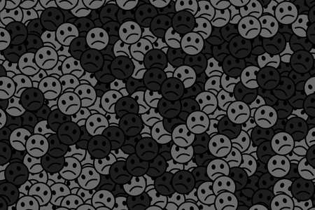 People theme. Holiday texture. Throng based on random shapes.の写真素材