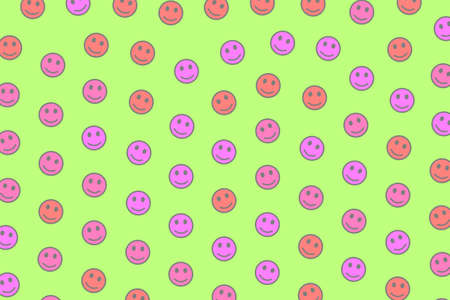 People theme. Beautiful texture. Gathering with amusing faces.の写真素材