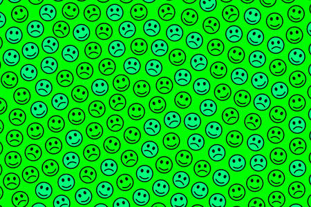 Net decoration. Party texture. Intercommunion composed of smart faces.の写真素材