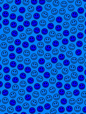 Society concept. Irregular pattern. Gang comprising multiple emotions.の写真素材