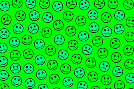 Life concept. High definition template. Mob based on amusing spirits.の写真素材