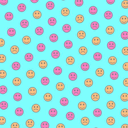 Internet concept. Geometric backdrounds. Association comprising multiple smileys.の写真素材