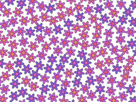 Geometric lawn based on multiple doronicum. Delicacy backdrop.の写真素材