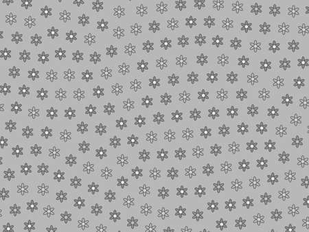 Beautiful lea and blossoming chamomile. Modern  backdrop.の写真素材