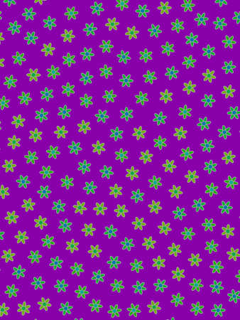 Chaotic mosaic based on multiple leucanthemum. Affection decoration.の写真素材