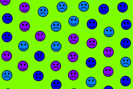 Interplay illustration. Geometric background. Group with funny shapes.の写真素材