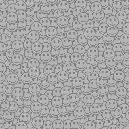 Internet theme. Flat pattern. Mob including amusing smileys.の写真素材