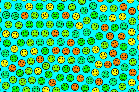 People decoration. High definition template. Intercommunion comprising funny feelings.の写真素材