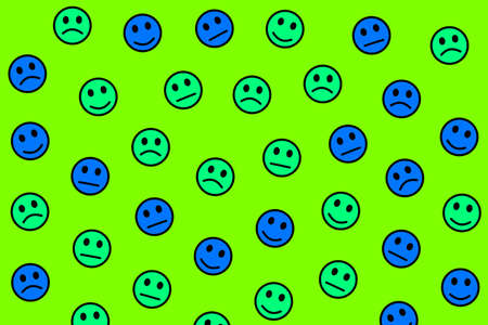 Web concept. High definition texture. Throng including smart faces.の写真素材