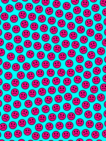 System theme. High definition pattern. Gang containing smart moods.の写真素材