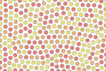 Web theme. High definition template. Gathering composed of comic feelings.の写真素材