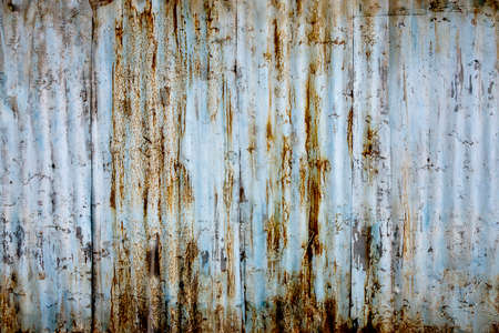 Old galvanized steel sheet full