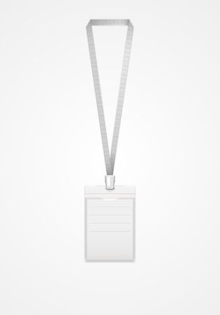 Identification card Vector illustration のイラスト素材