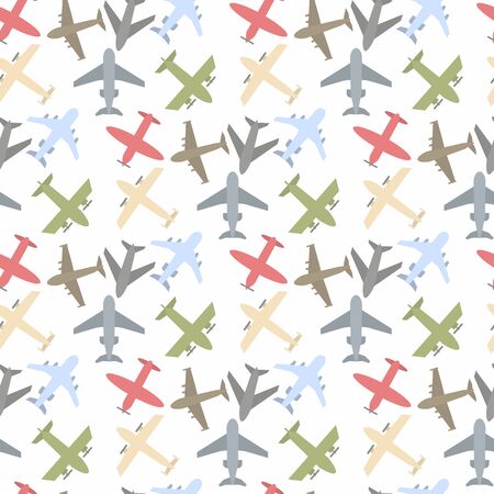 Plane icon setのイラスト素材