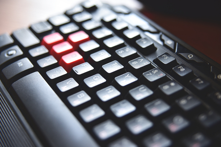 Keyboard close up