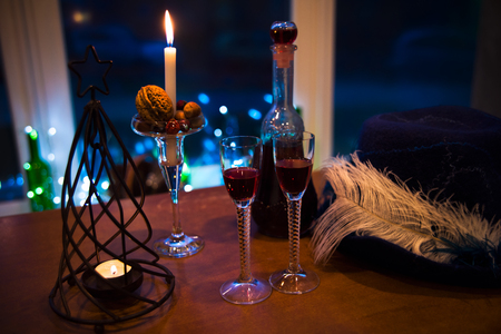 New year, new year atmosphere, romance celebrationの写真素材