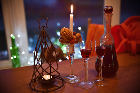 New year, new year atmosphere, romance celebrationの写真素材