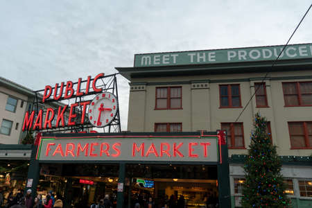 Seattle, Washington - 2018-11-24 -のeditorial素材