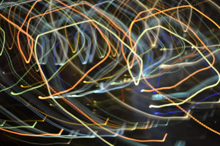 light abstractions with long exposure times beautiful