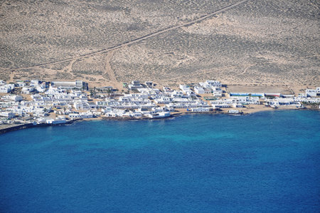 View of La Graciosa island from Lanzarote