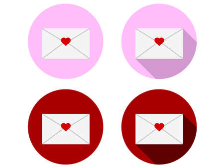 Love Letter Iconsのイラスト素材