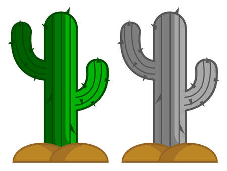 Cactusのイラスト素材
