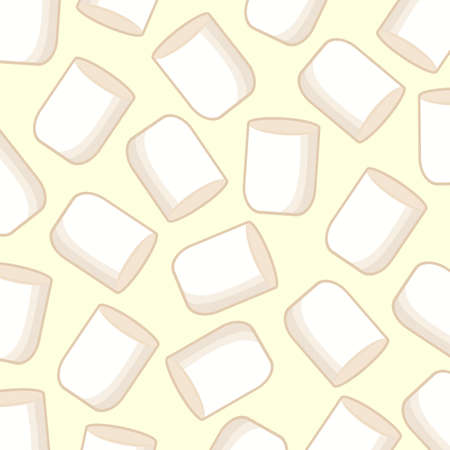 Marshmallow backgroundのイラスト素材