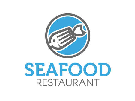 Seafood Restaurantのイラスト素材