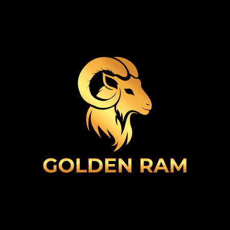 ram head icon vectorのイラスト素材