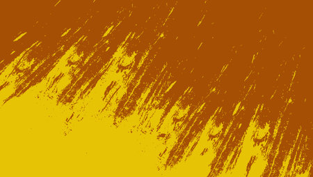 Abstract Yellow And Brown Grunge Scratch Texture Background