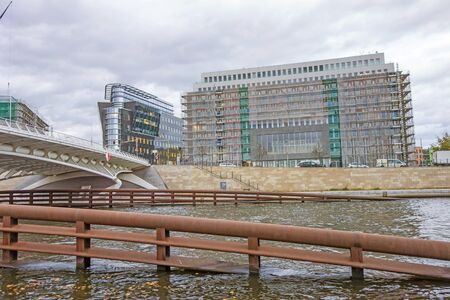 Berlin, Germany - October 28, 2013: Bundespressekonferenz building (House of the federal Press Conference), Berlin-Mitte.のeditorial素材