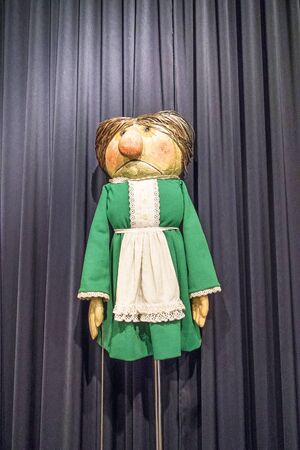 Berlin, Germany - October 29, 2013: Impressions from the Puppet Theater Museum in Berlin-Neukoellnのeditorial素材