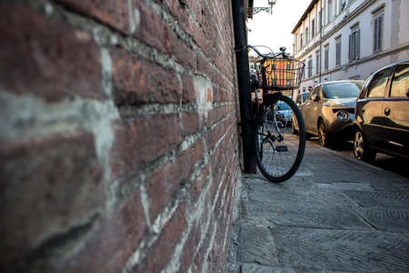 Bicycle in the Florenceのeditorial素材